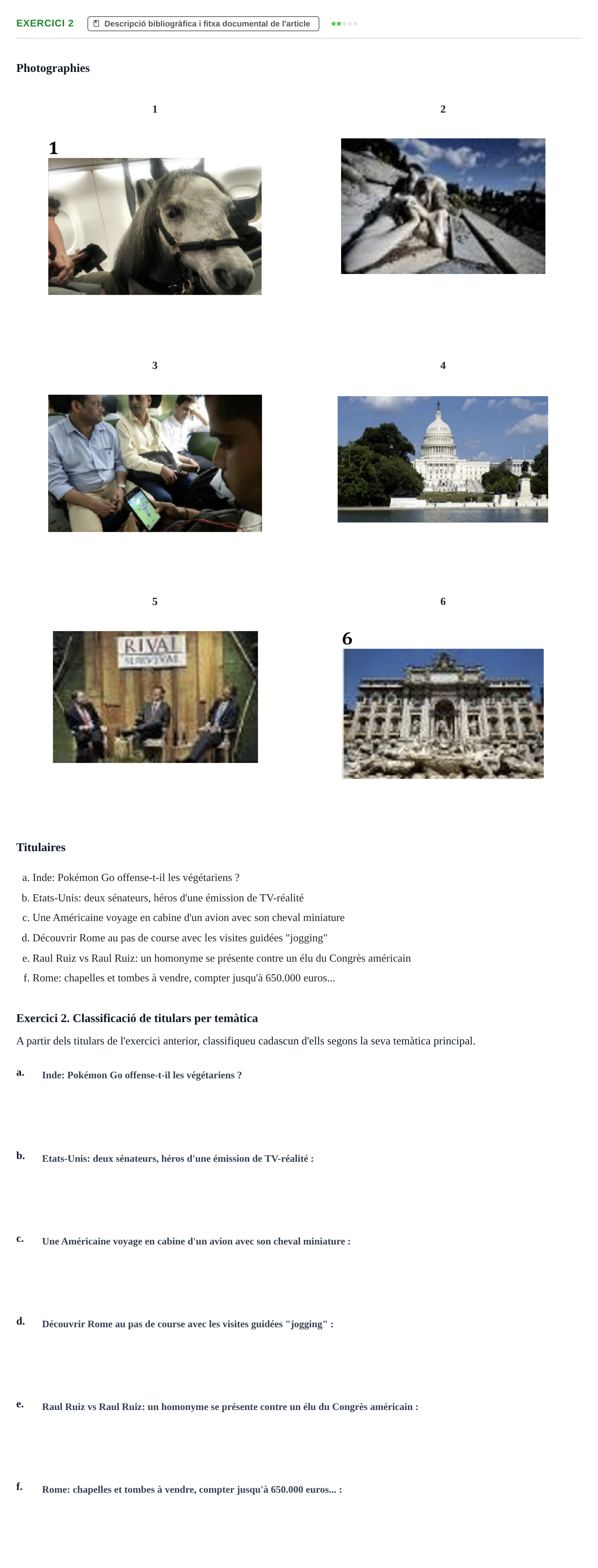 Enunciado: Exercici 2