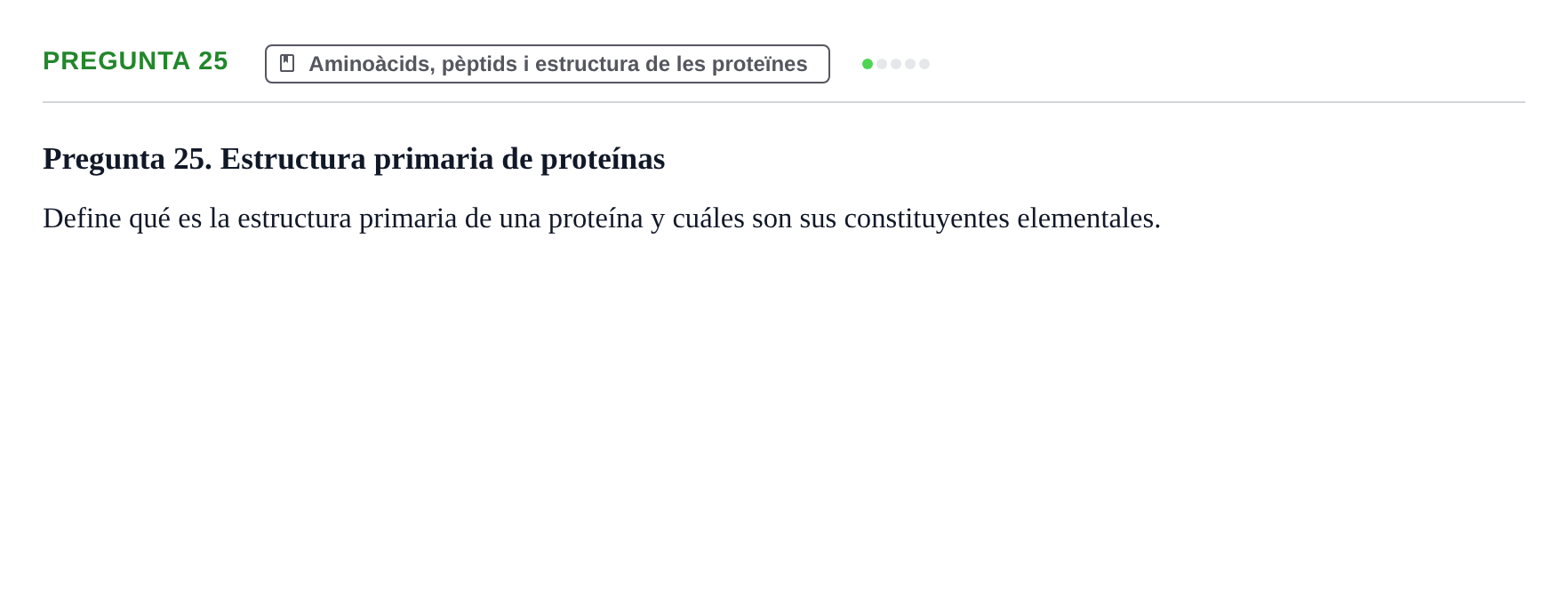 Enunciado: Pregunta 25