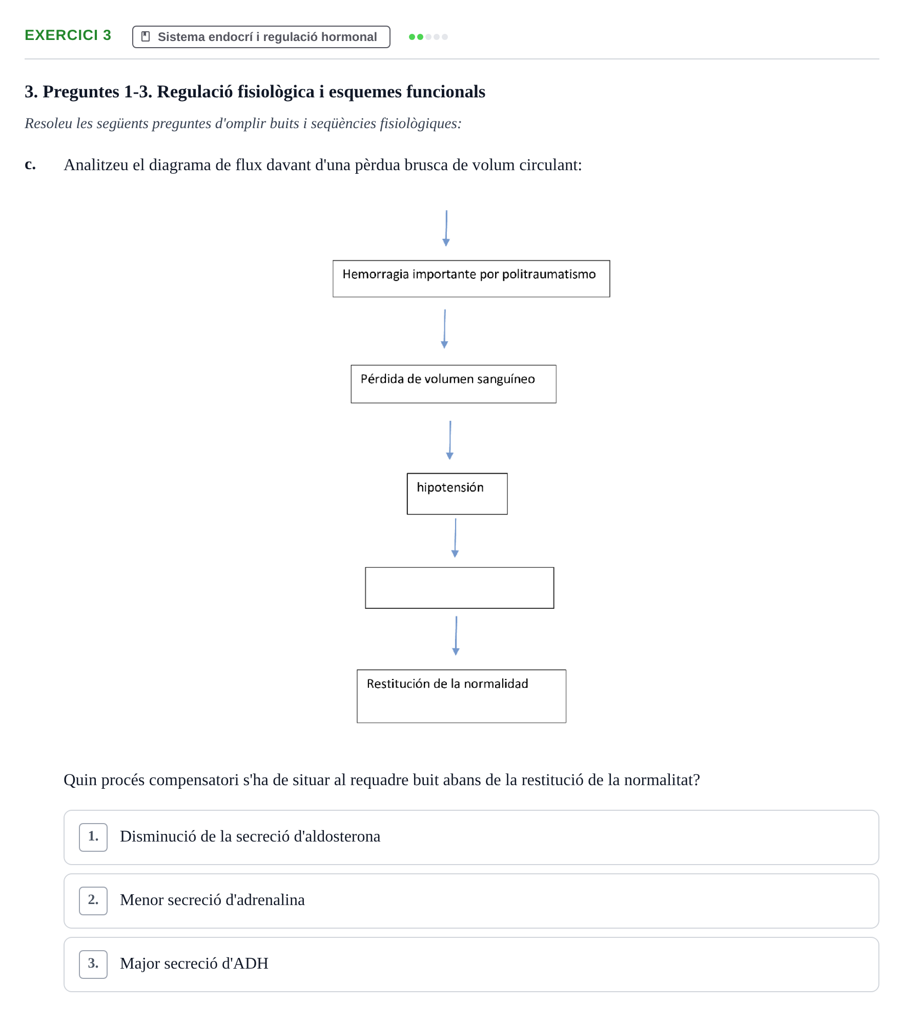 Enunciado: 3 - Sistema endocrí