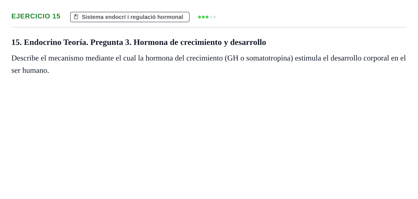 Enunciado: 15