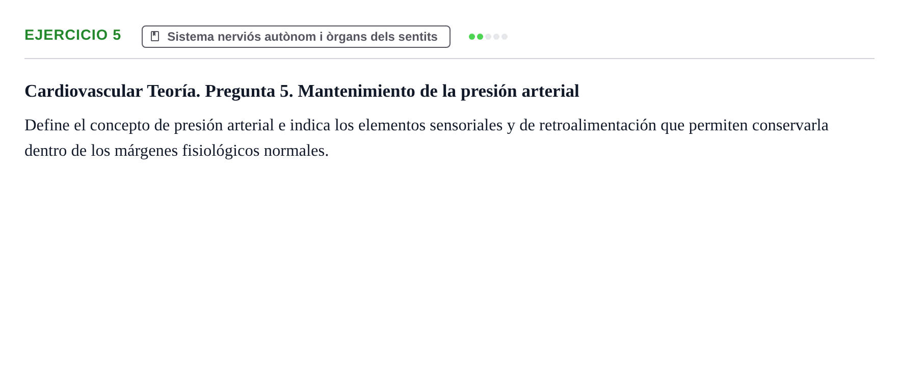 Enunciado: 5