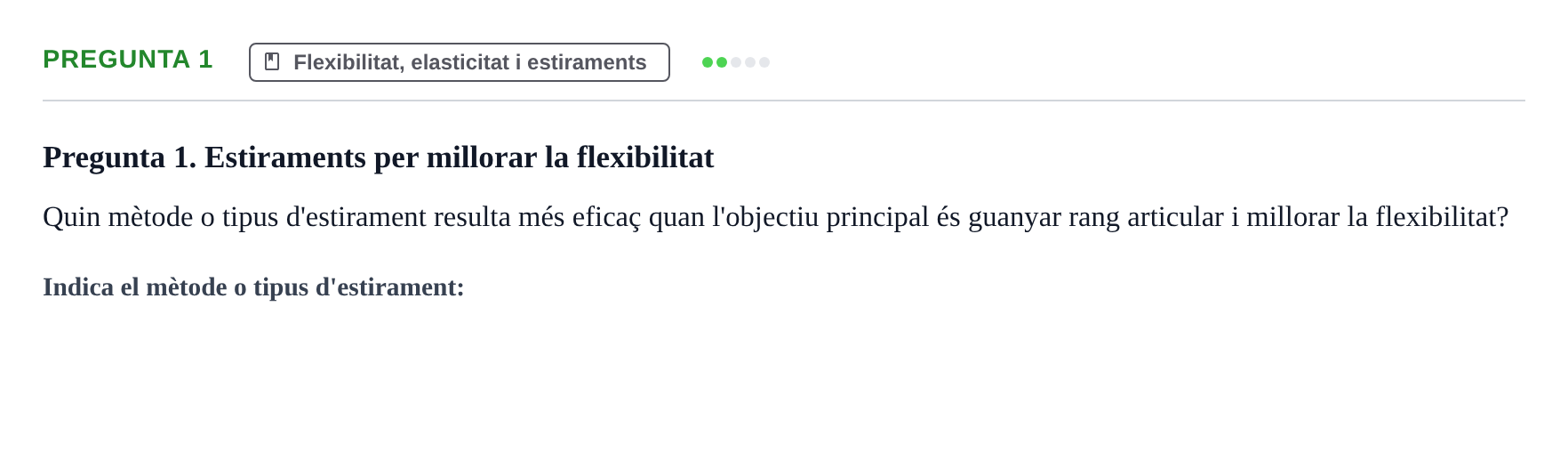 Enunciado: Pregunta 1