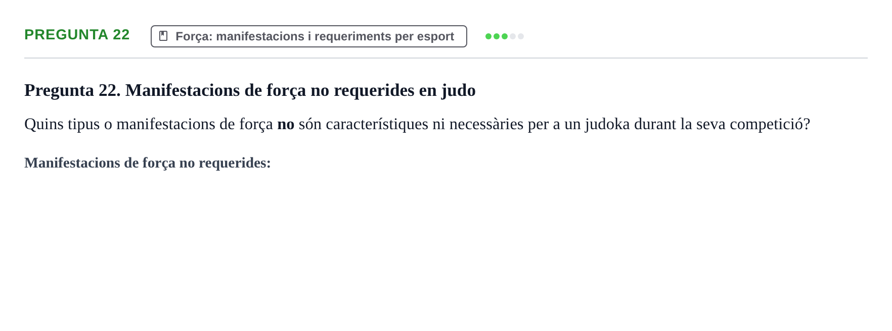 Enunciado: Pregunta 22