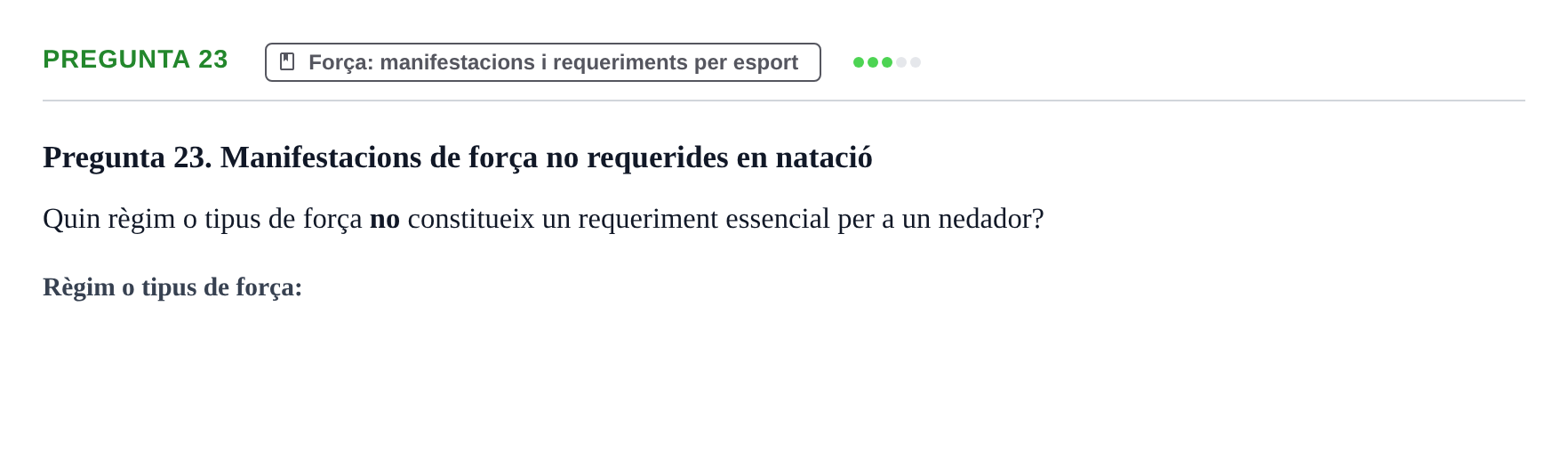 Enunciado: Pregunta 23