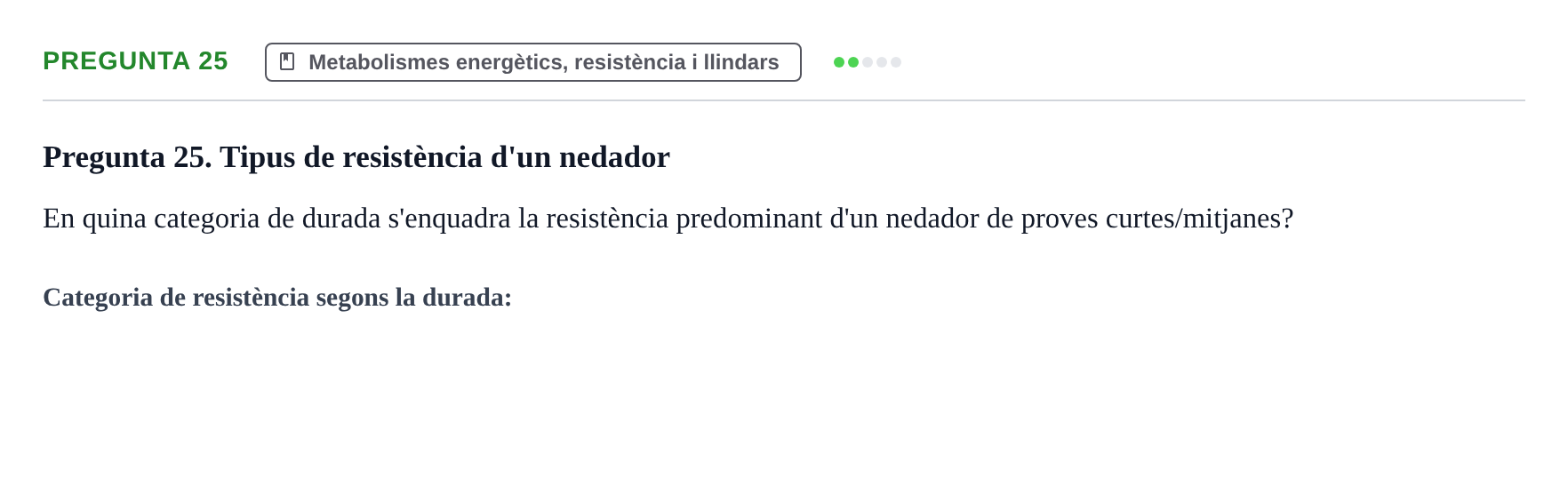 Enunciado: Pregunta 25