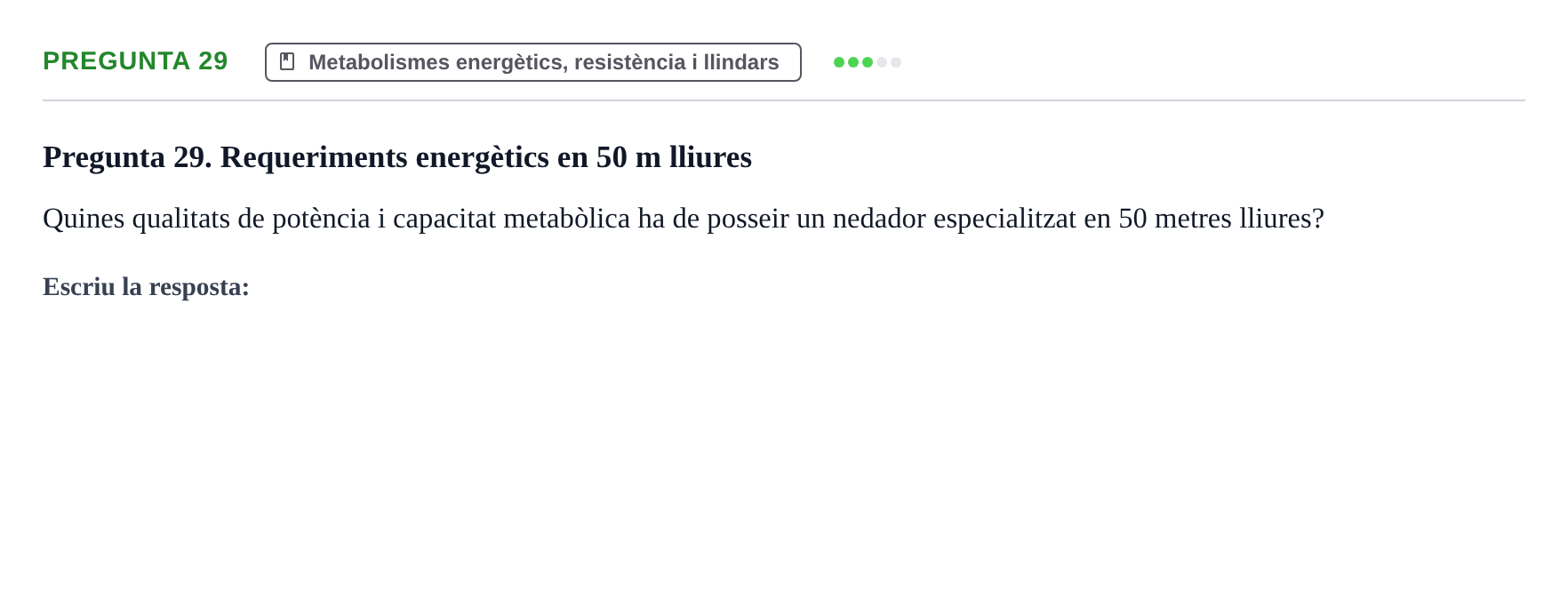 Enunciado: Pregunta 29