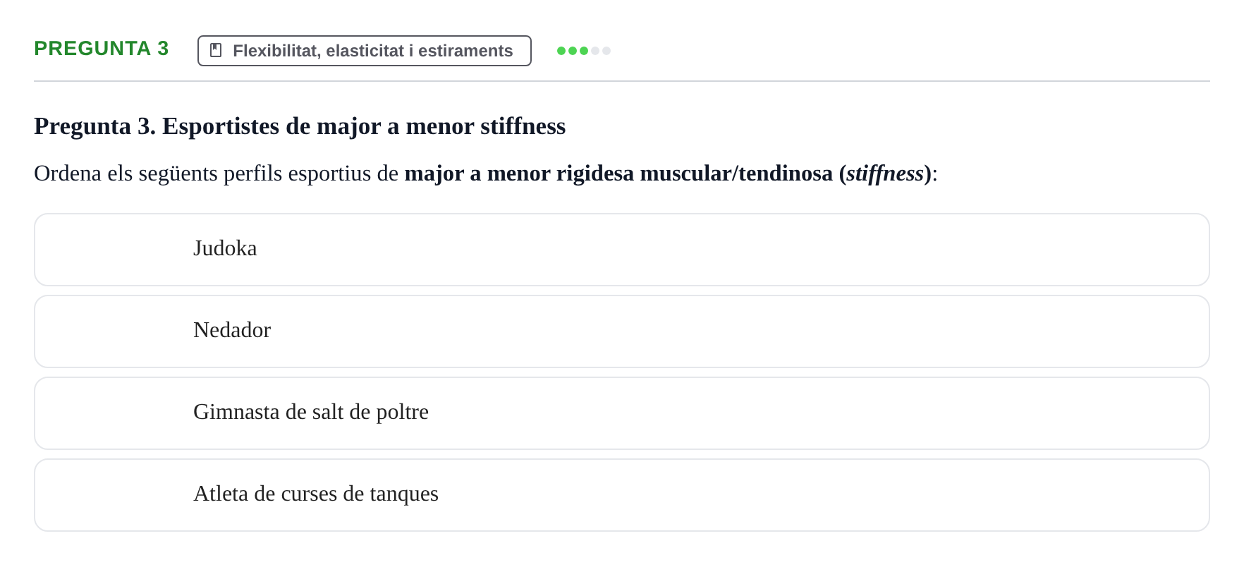 Enunciado: Pregunta 3