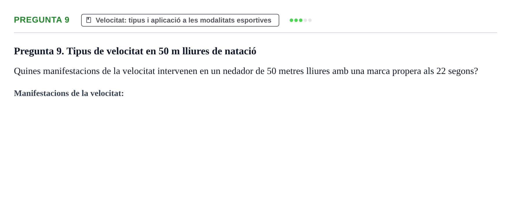 Enunciado: Pregunta 9
