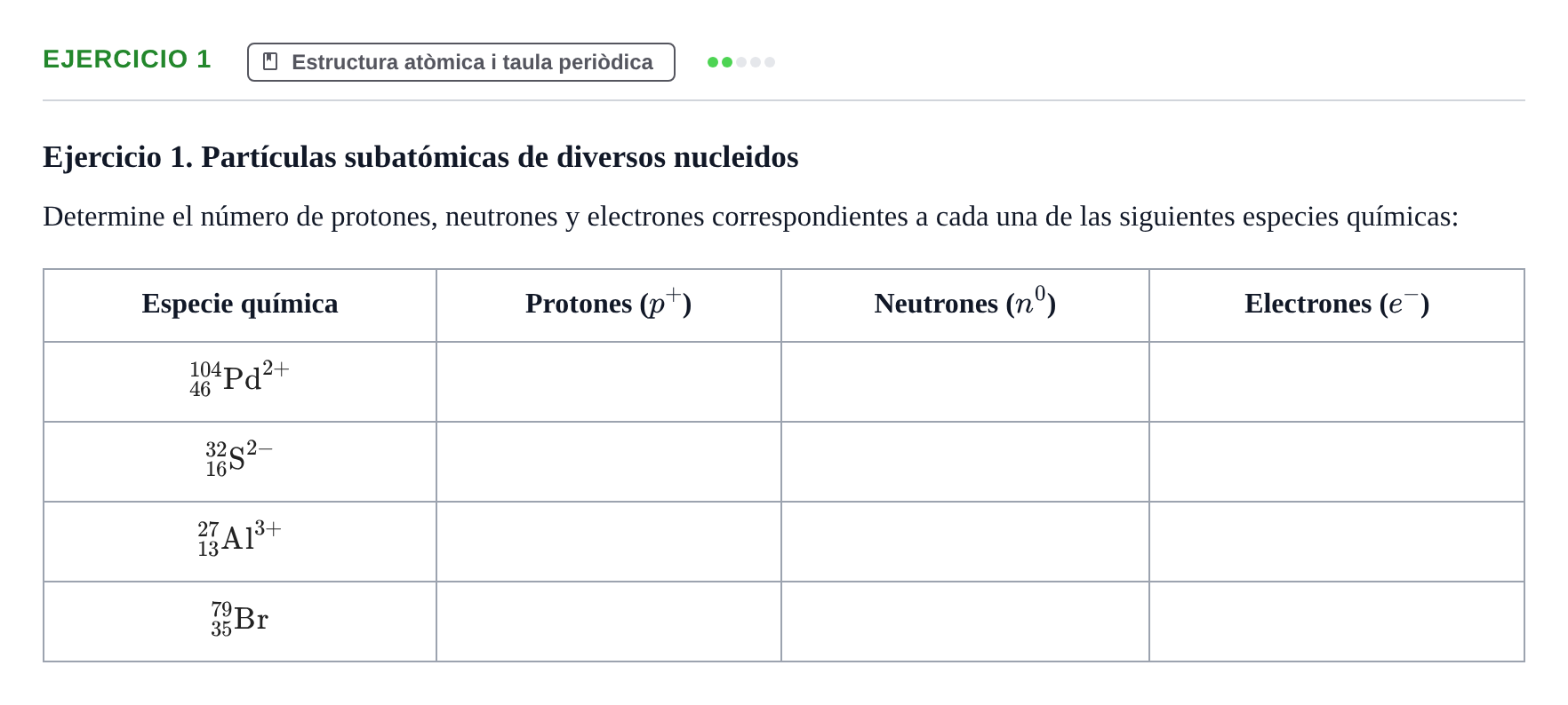 Enunciado: Ejercicio 1