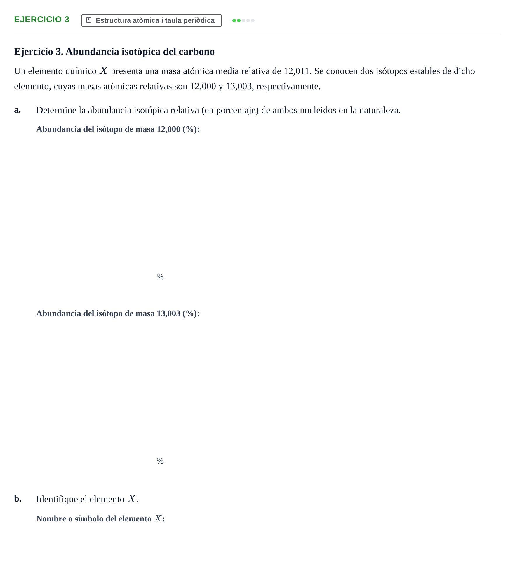 Enunciado: Ejercicio 3