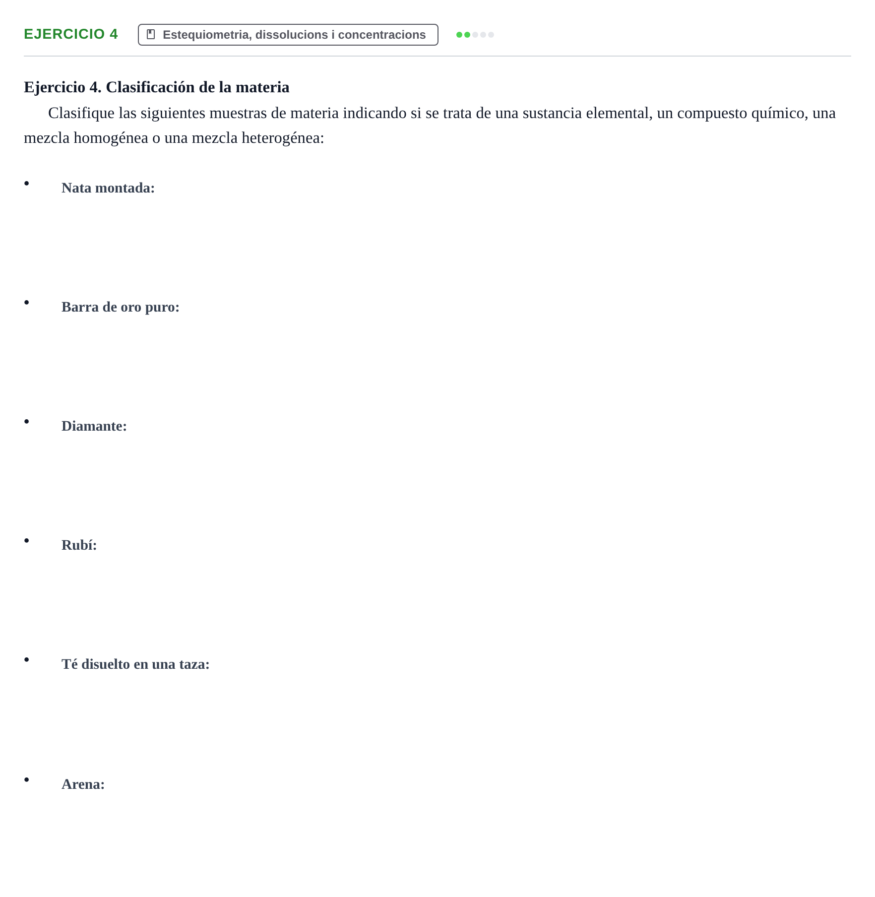 Enunciado: Ejercicio 4