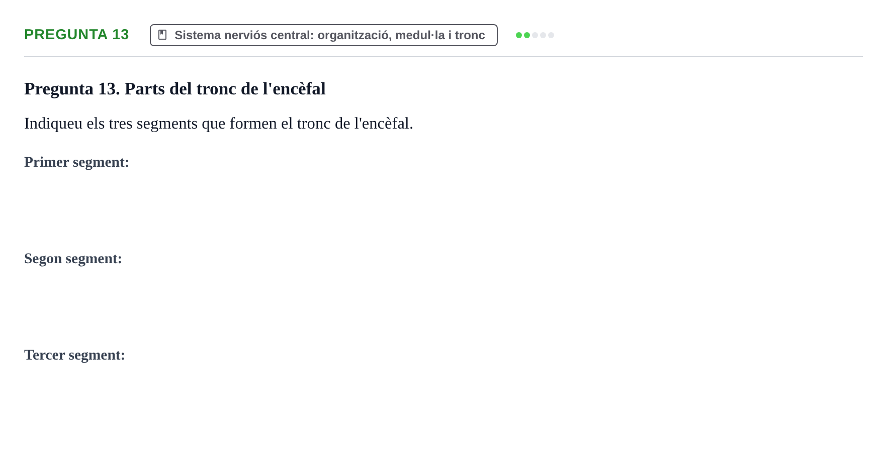 Enunciado: Pregunta 13