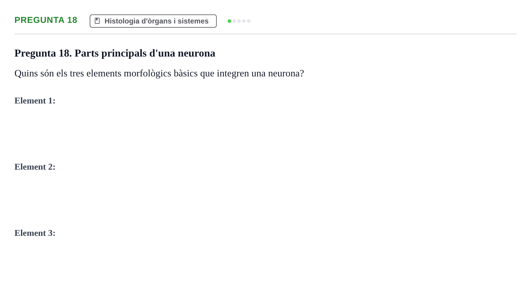 Enunciado: Pregunta 18