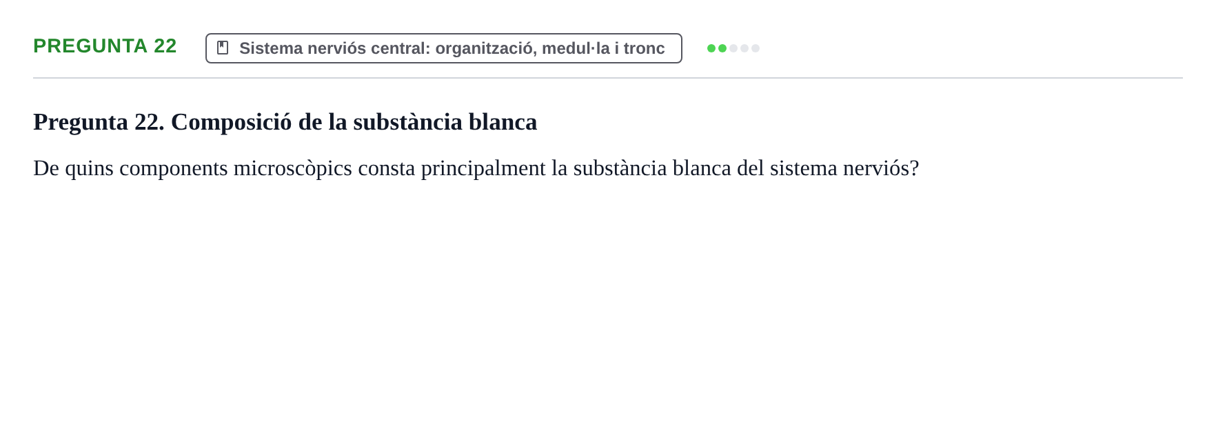 Enunciado: Pregunta 22