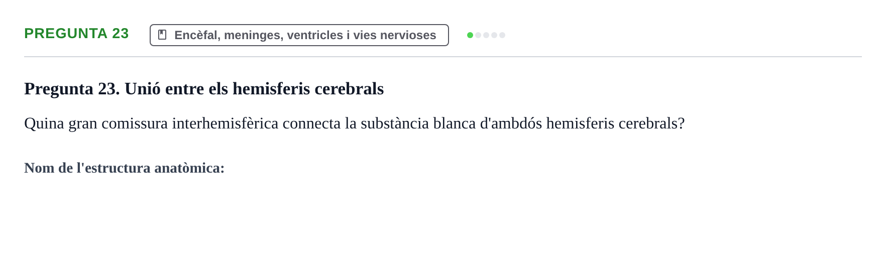 Enunciado: Pregunta 23