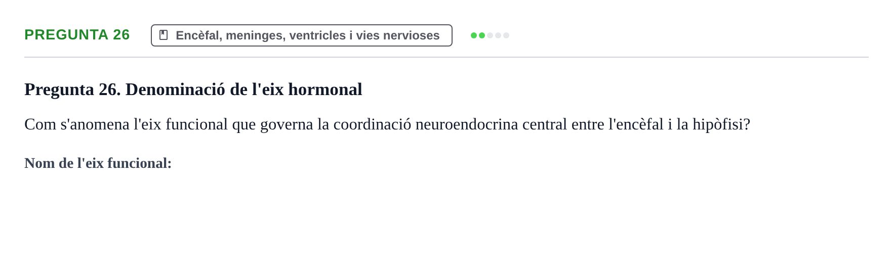 Enunciado: Pregunta 26