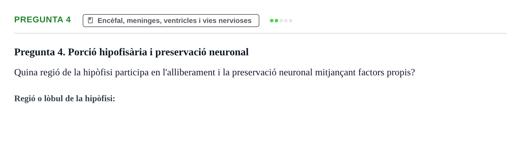 Enunciado: Pregunta 4