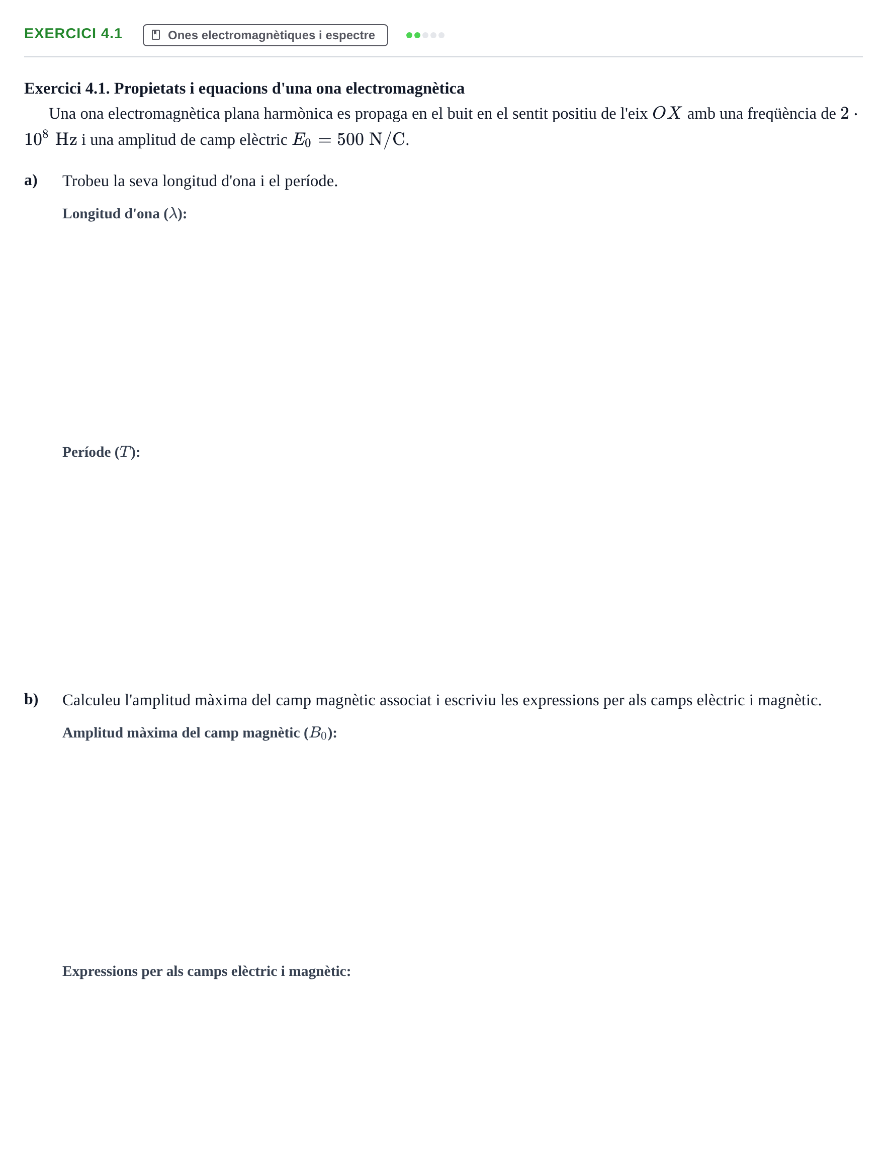 Enunciado: Exercici 4.1