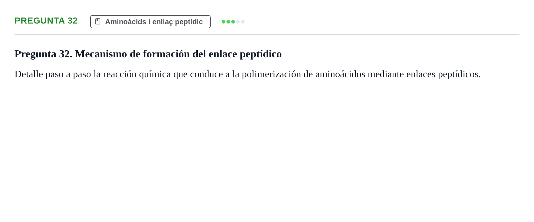 Enunciado: Pregunta 32