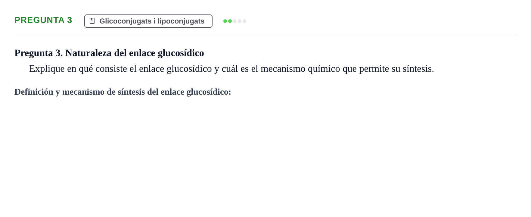 Enunciado: Pregunta 3