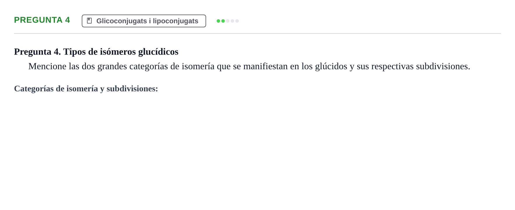Enunciado: Pregunta 4