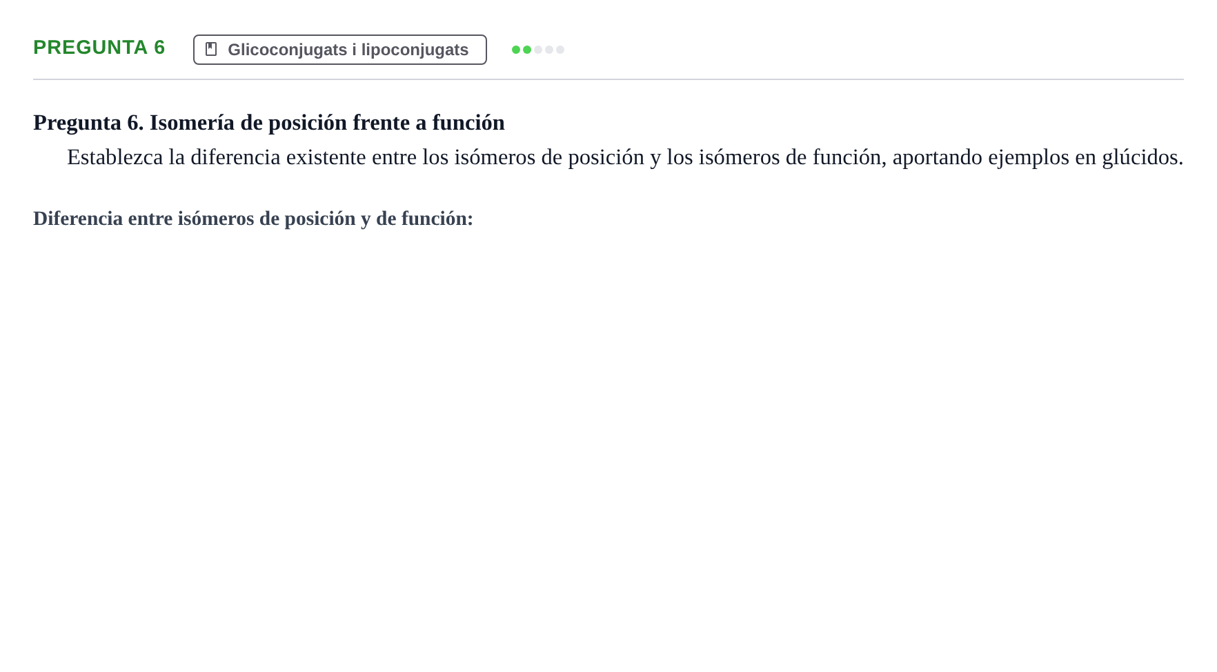 Enunciado: Pregunta 6