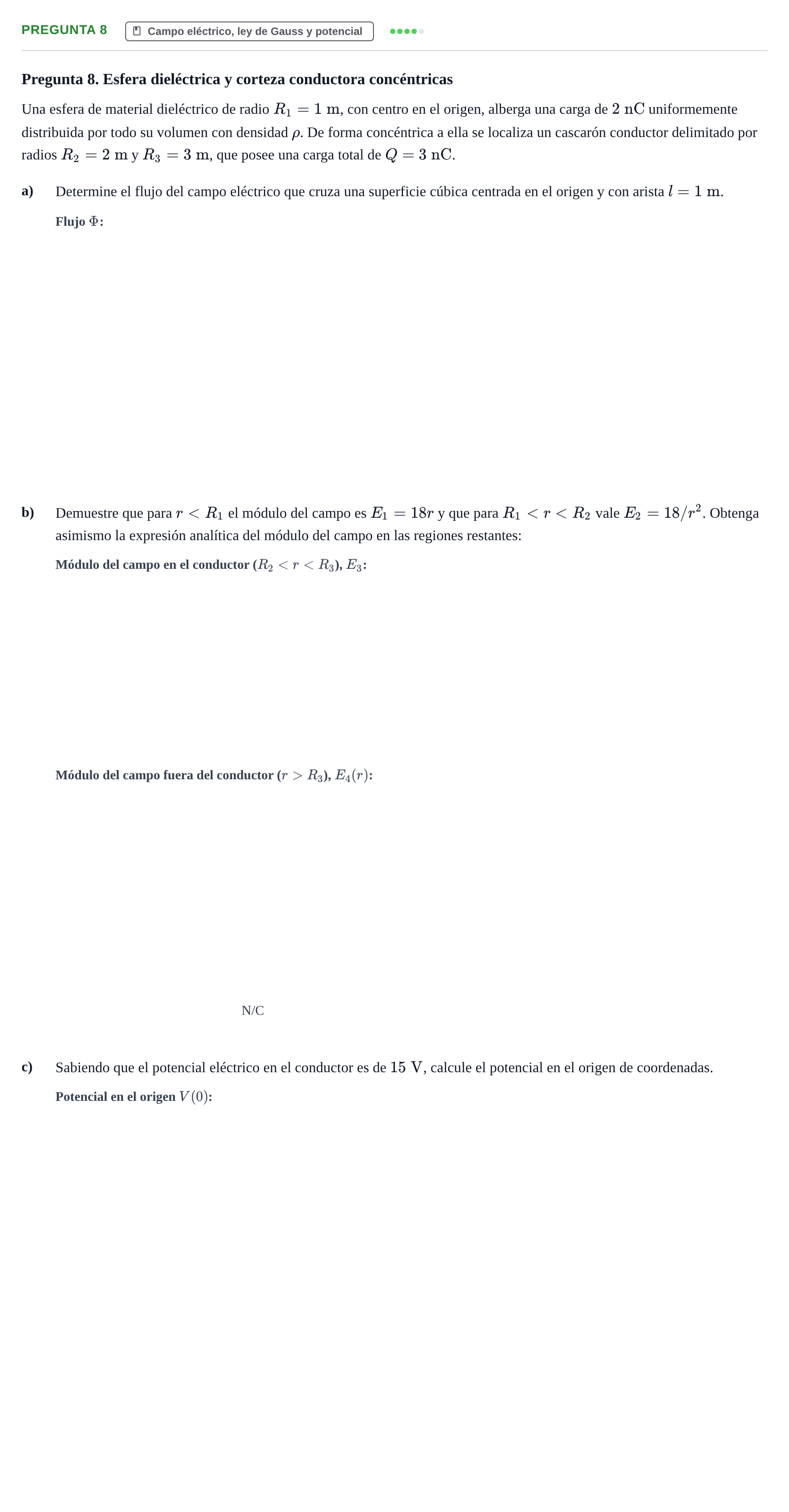 Enunciado: Pregunta 8 · Física UPC 2021