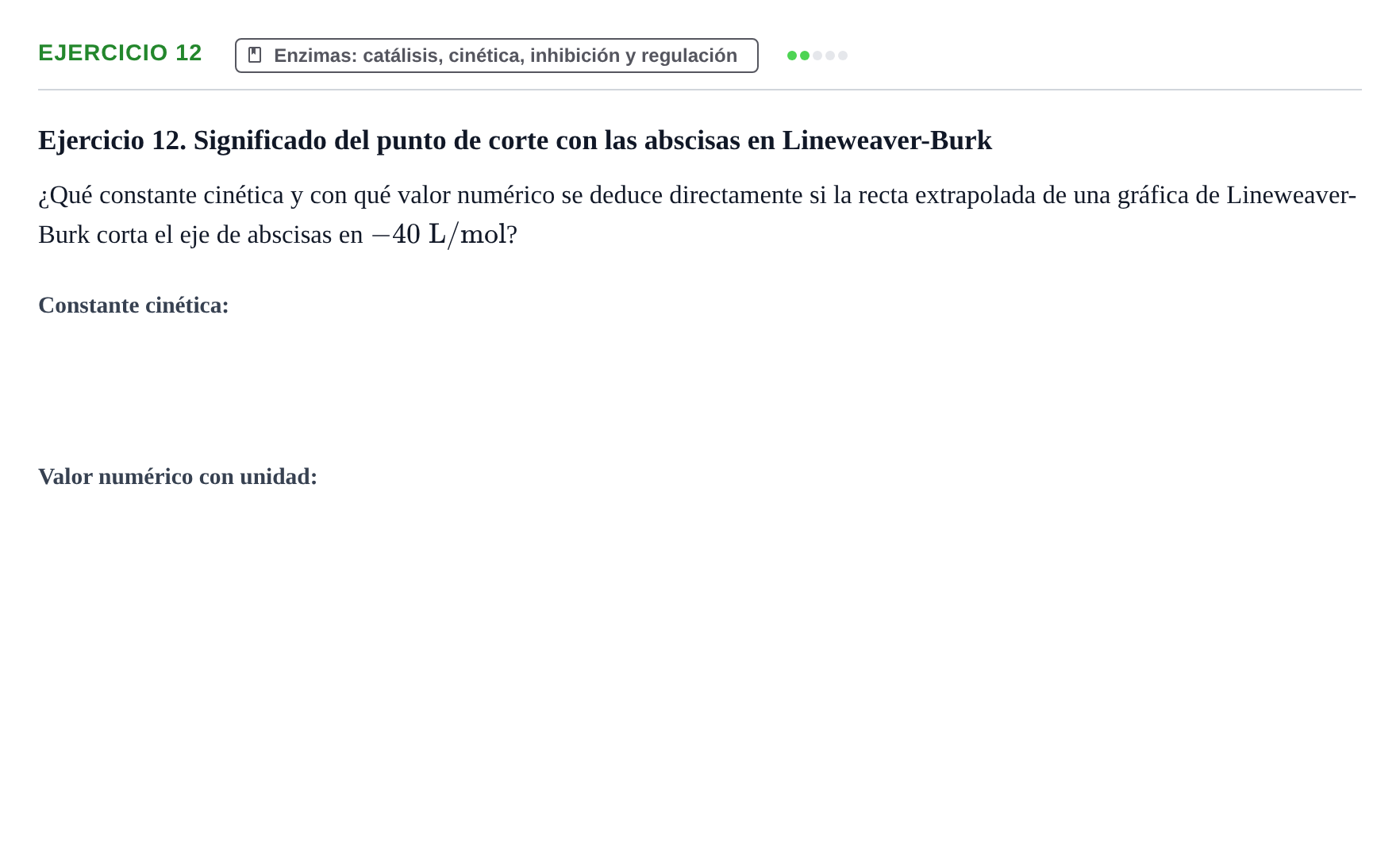 Enunciado: Ejercicio 12