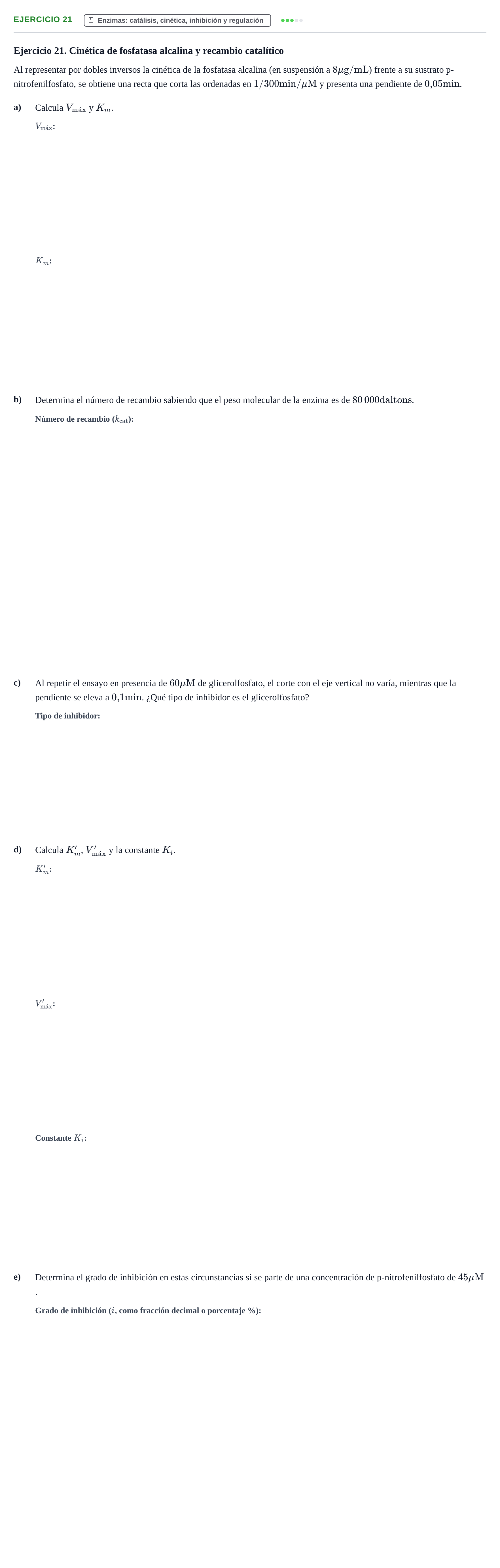 Enunciado: Ejercicio 21