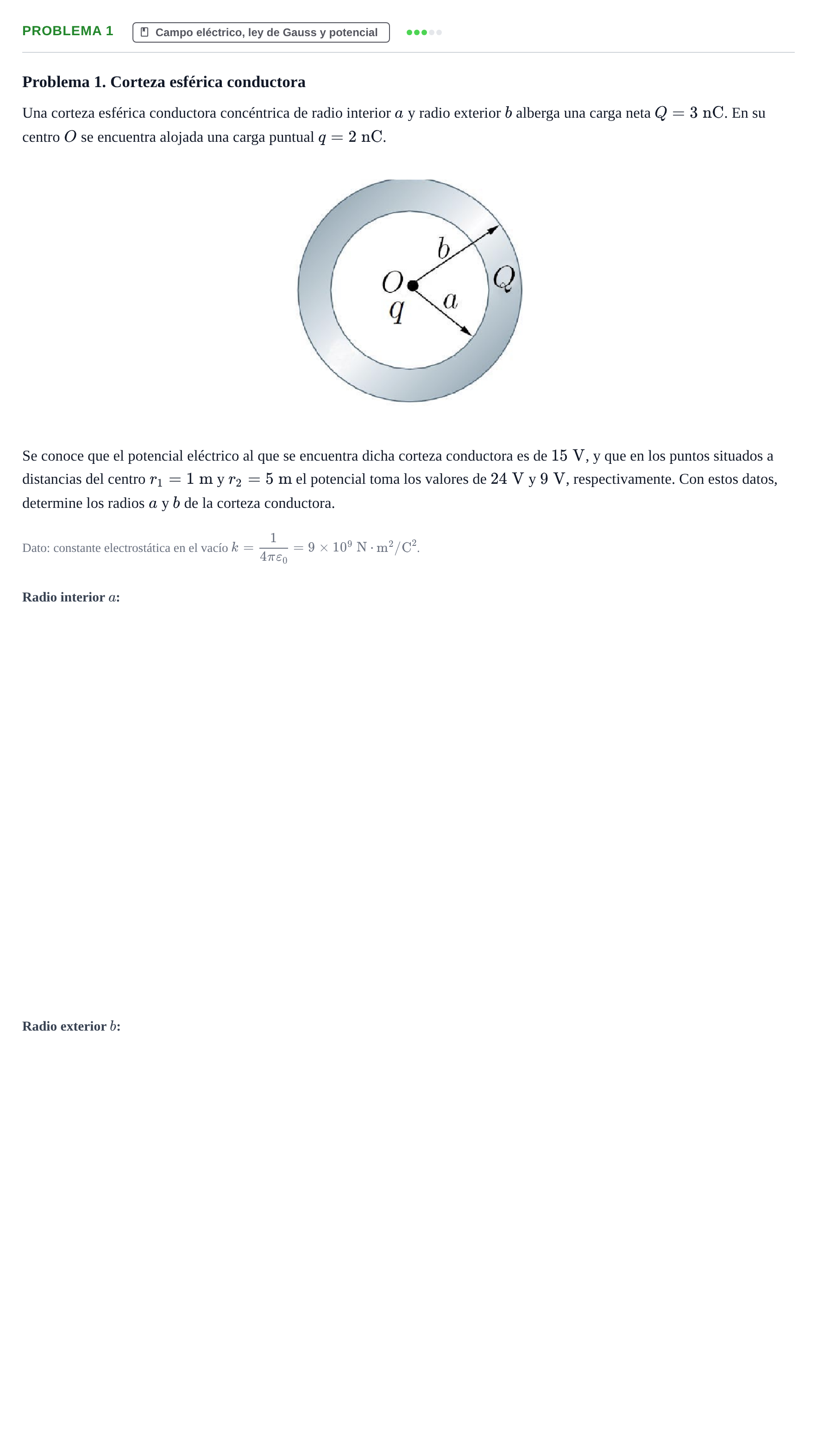 Enunciado: Problema 1 · Física UPC Juny 2023