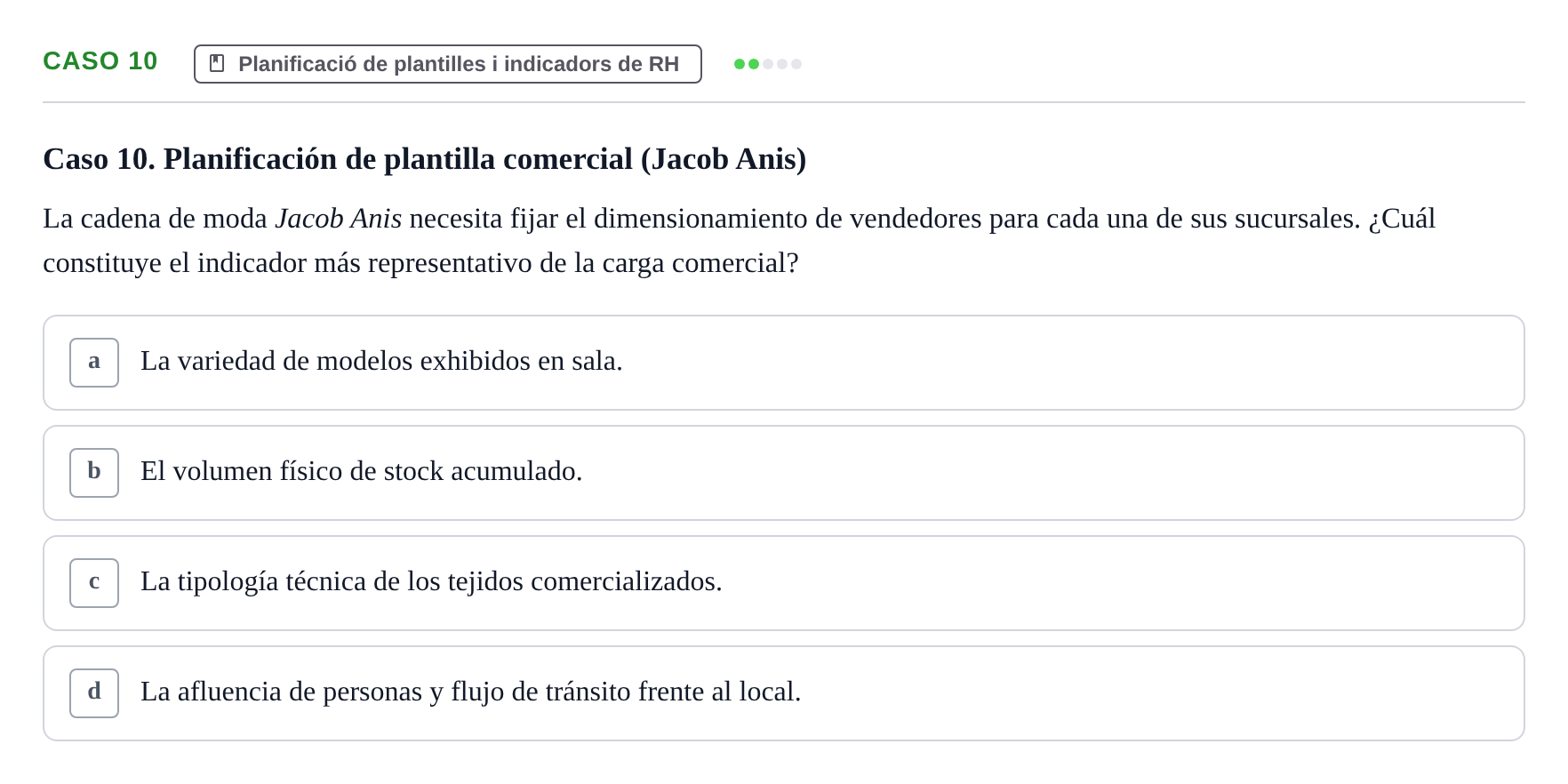 Enunciado: Caso 10