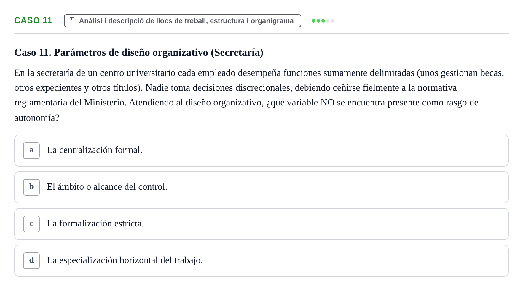 Enunciado: Caso 11