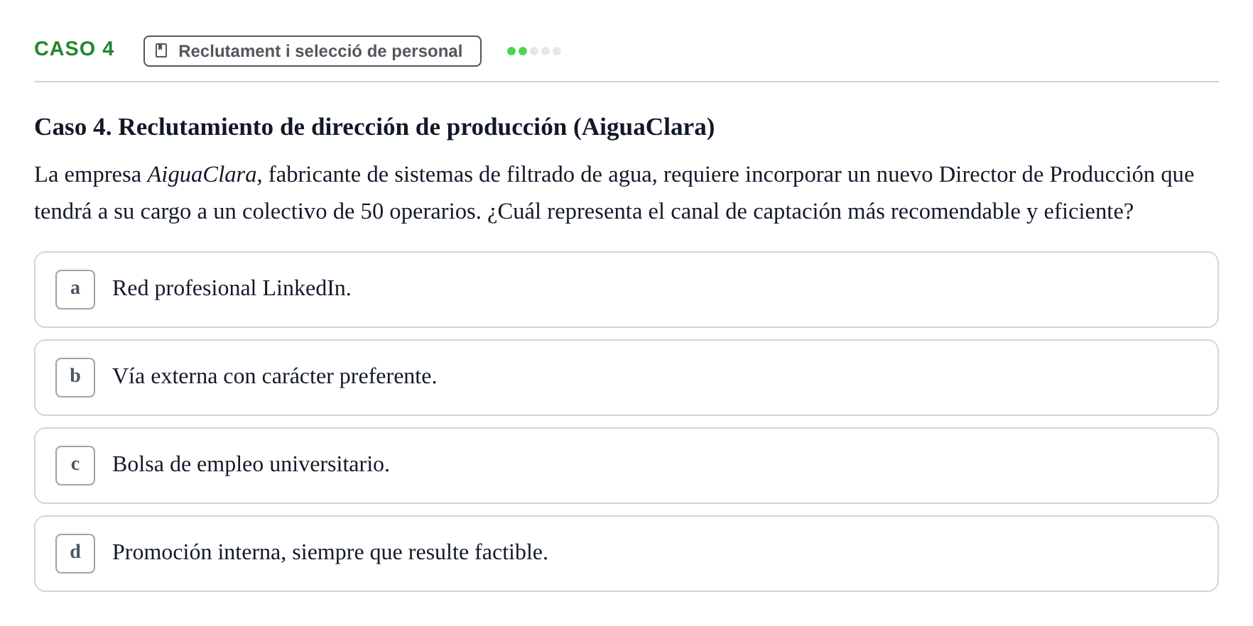 Enunciado: Caso 4