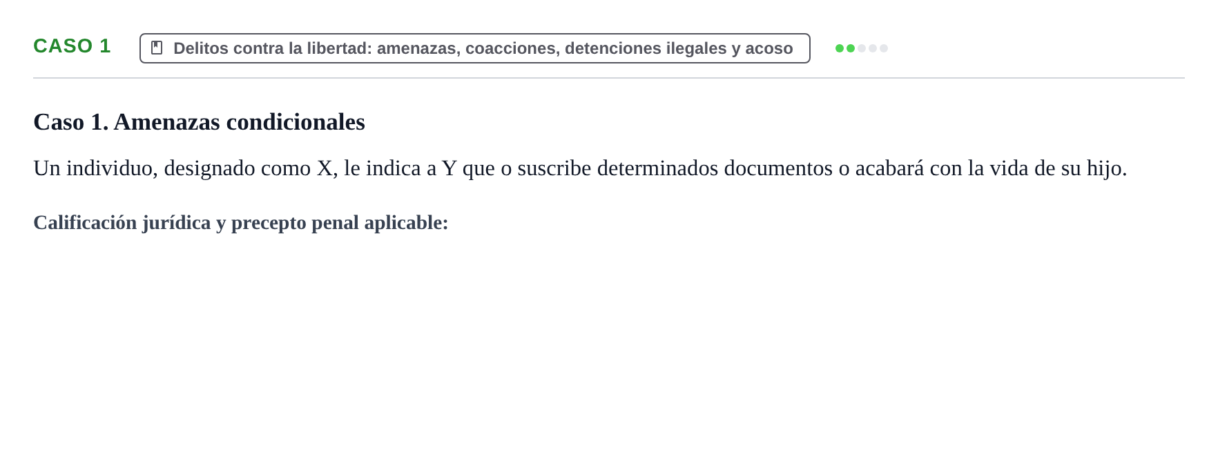 Enunciado: Caso 1