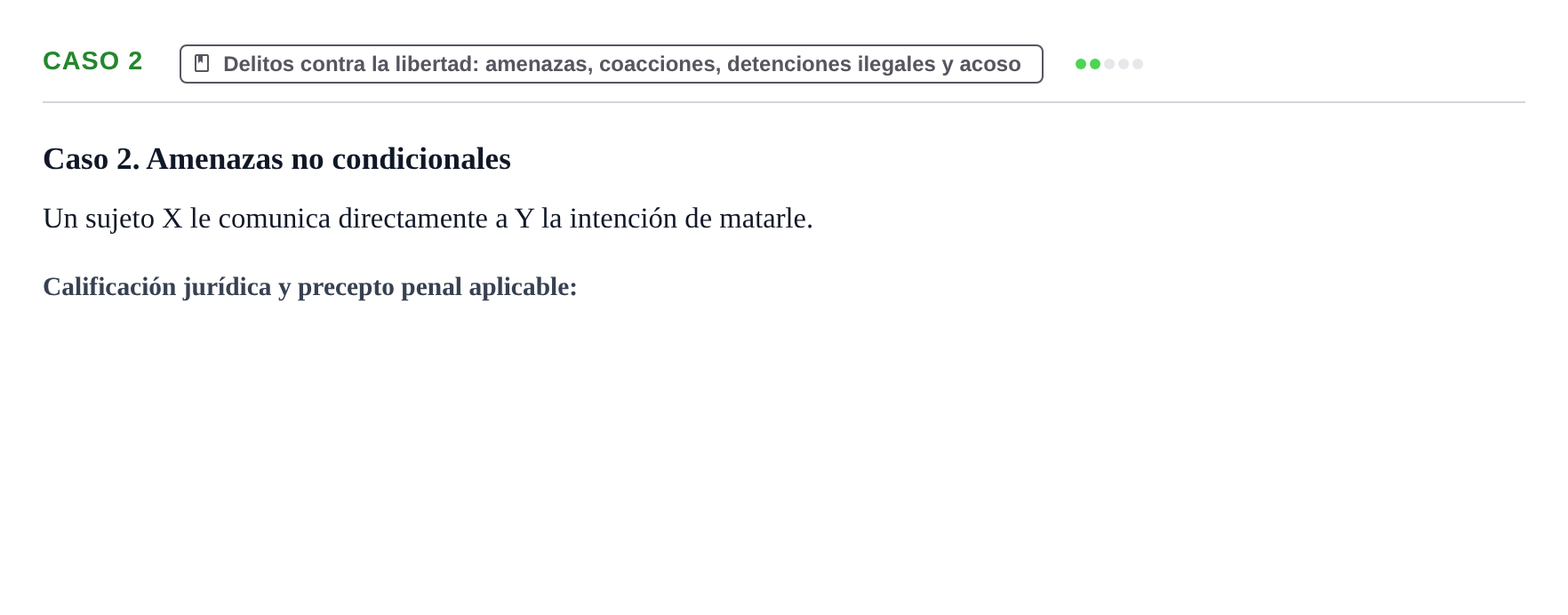 Enunciado: Caso 2