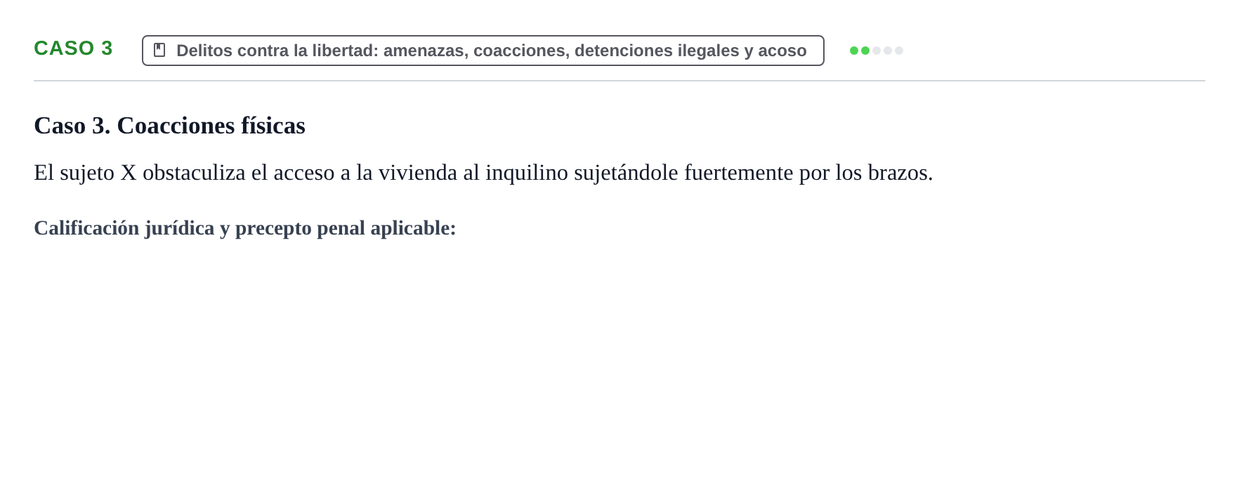 Enunciado: Caso 3
