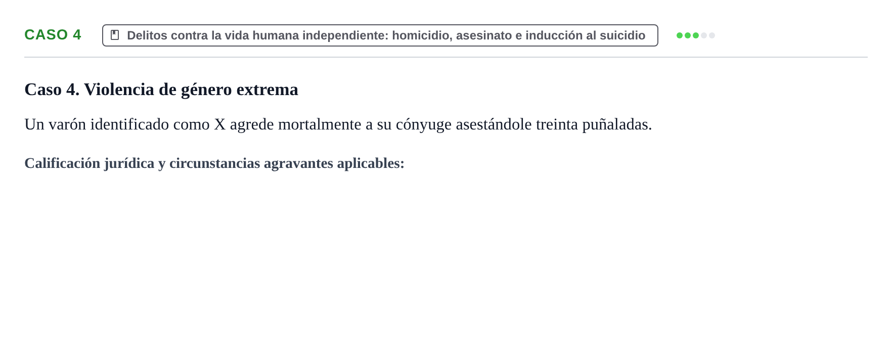 Enunciado: Caso 4