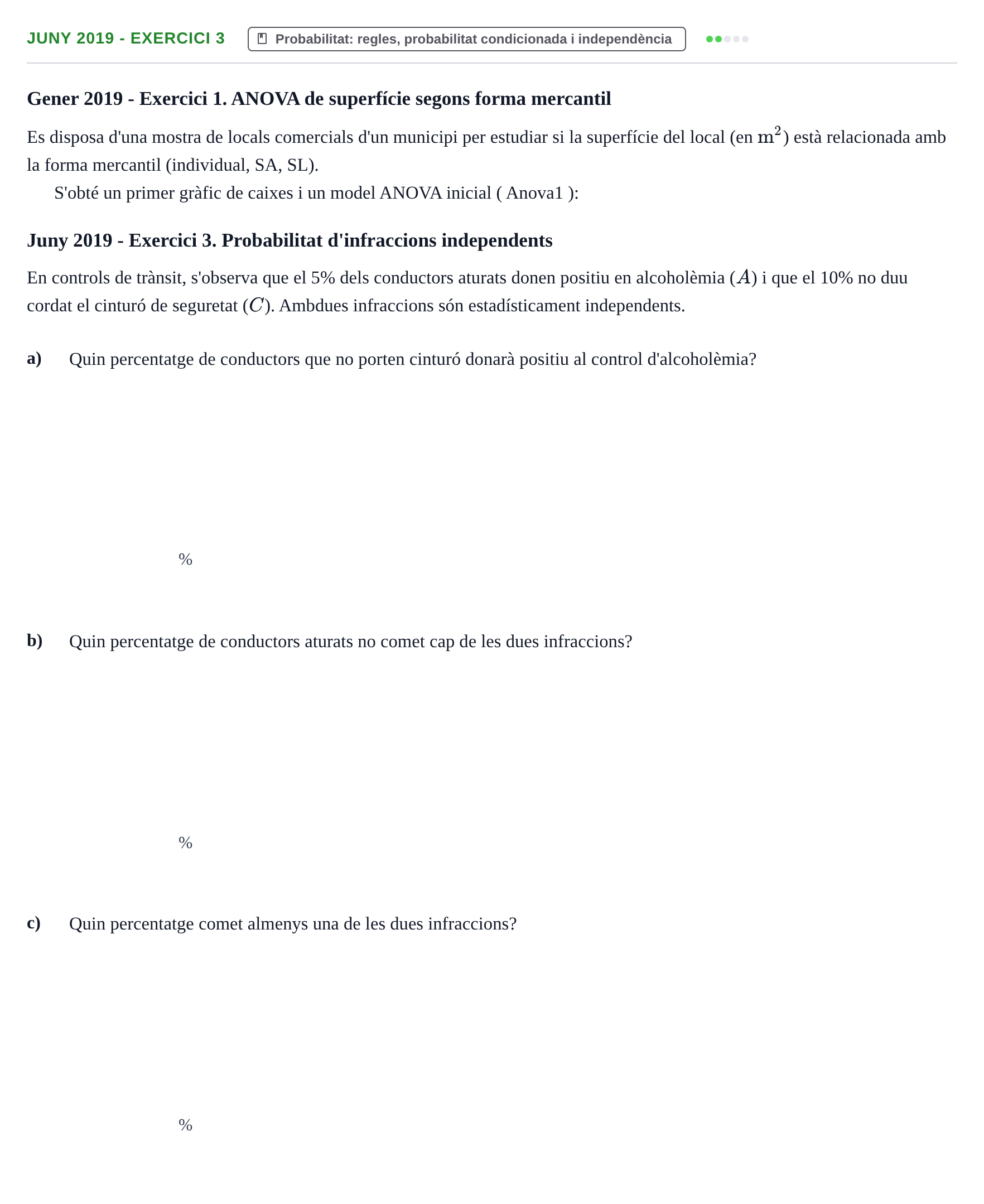 Enunciado: Ejercicio Juny 2019 - Exercici 3 · Estadística y Visualización de Datos UPC 2017