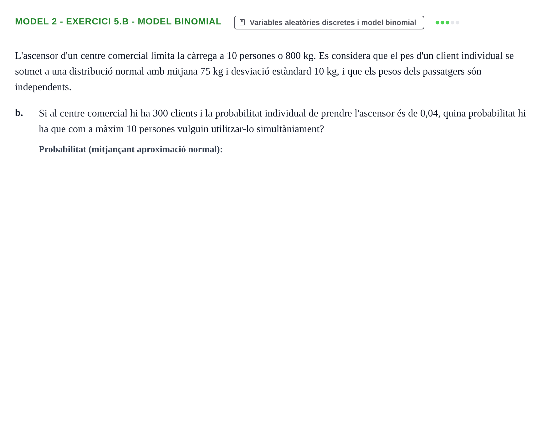 Enunciado: Ejercicio Model 2 - Exercici 5.b - Model binomial · Estadística y Visualización de Datos UPC 2017