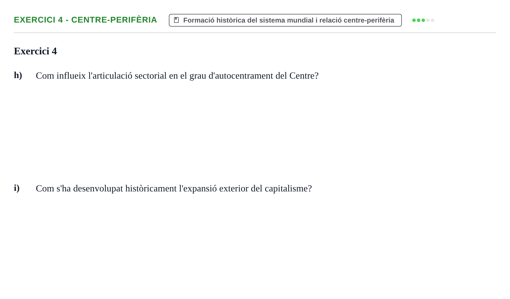 Enunciado: 4 - Centre-perifèria