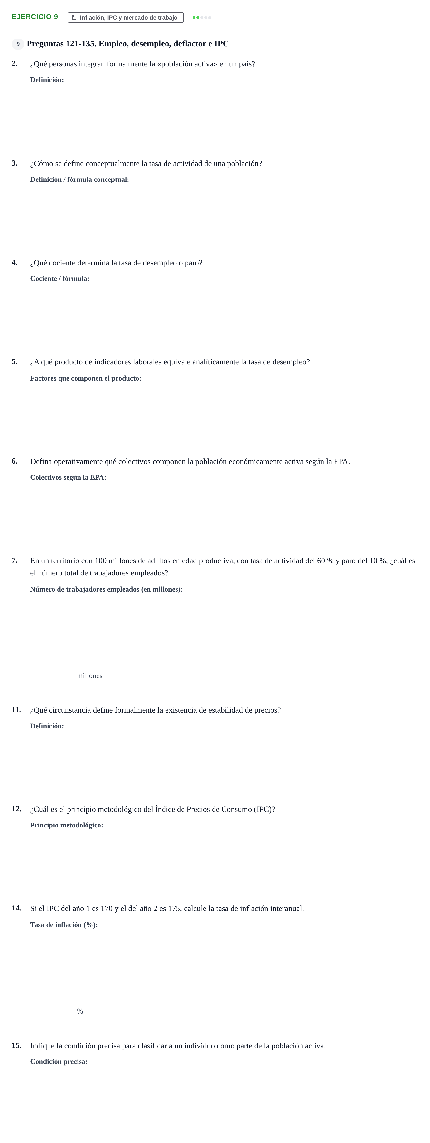 Enunciado: 9 - Inflación, IPC y mercado de trabajo