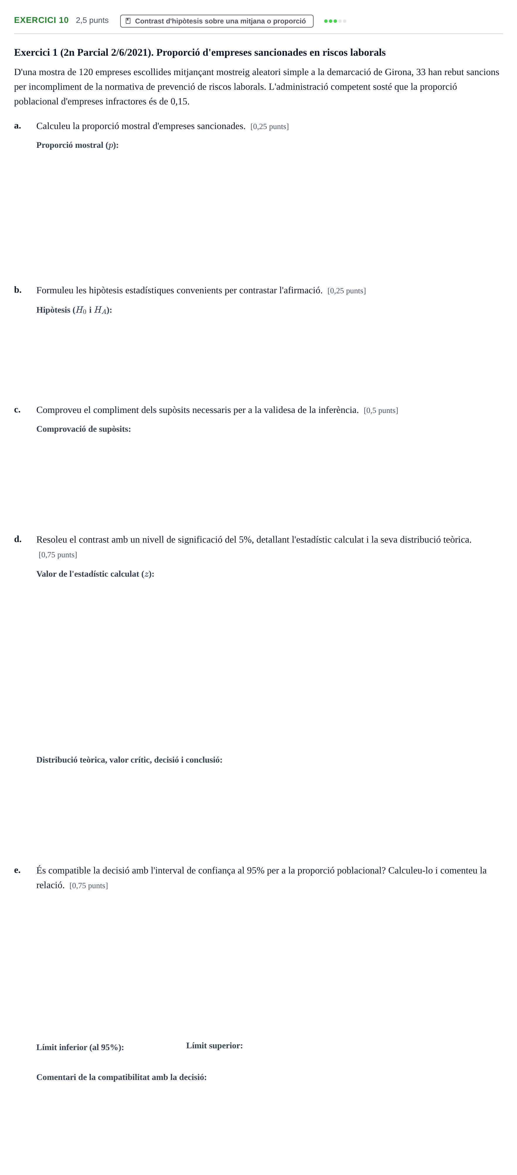 Enunciado: Problema 10 · Estadística y Visualización de Datos UPC 2021