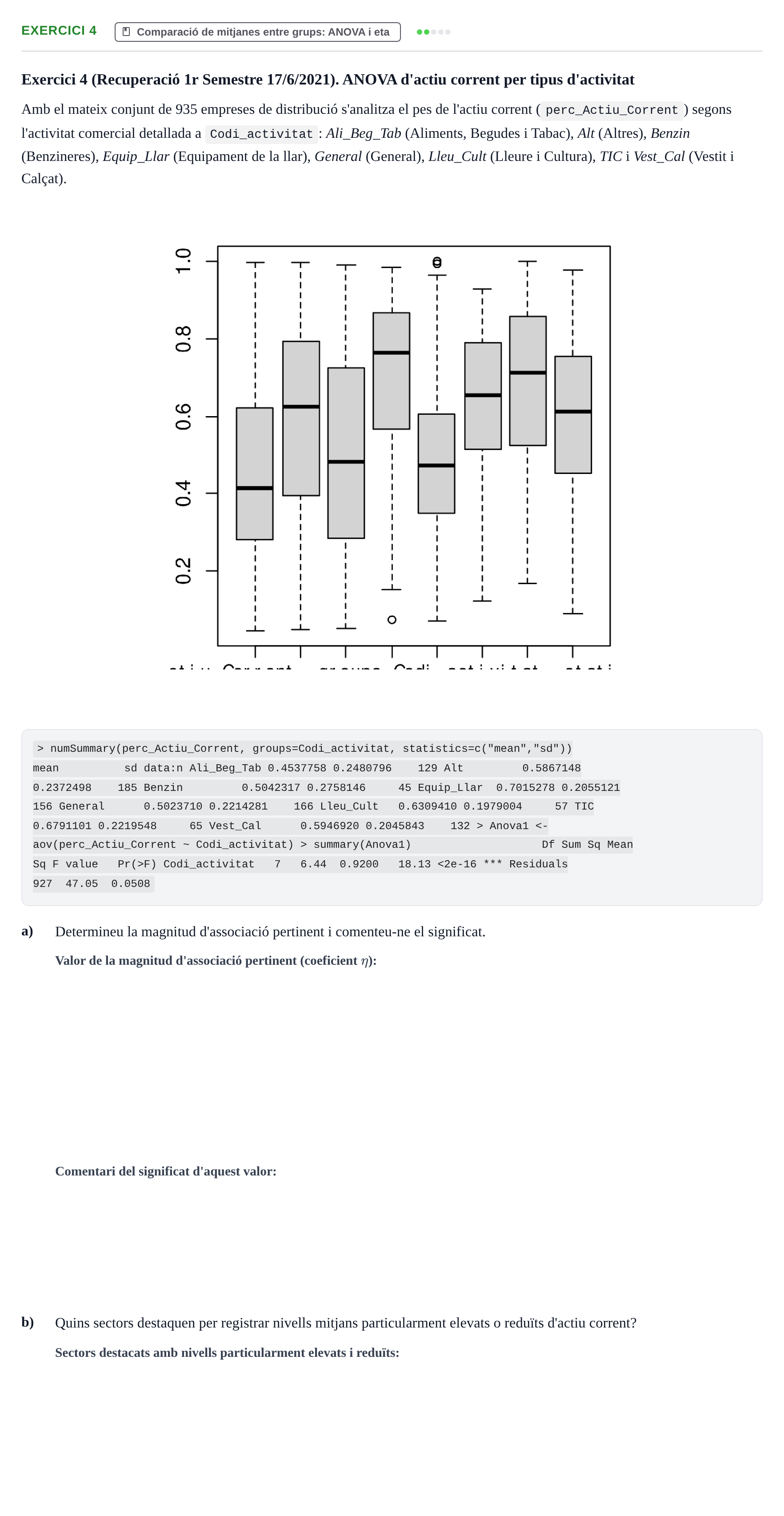 Enunciado: Problema 4 · Estadística y Visualización de Datos UPC 2021