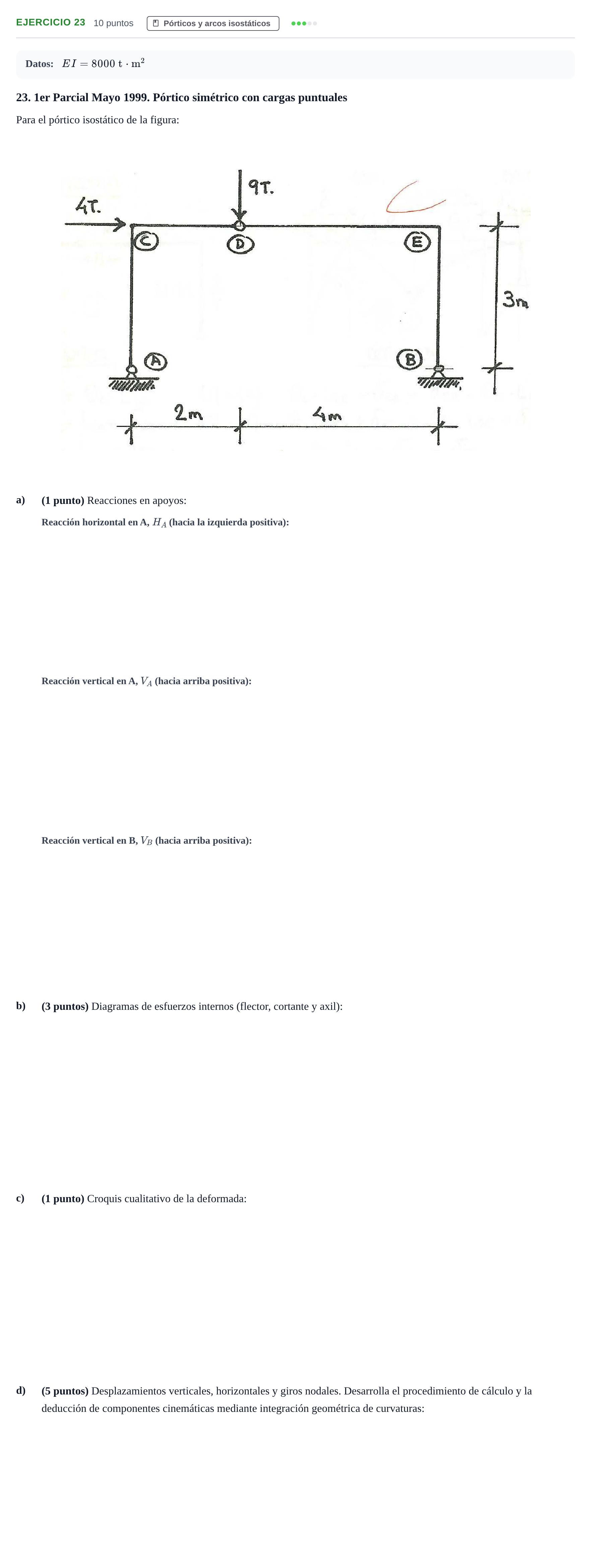 Enunciado: Problema 23 · Estructuras I UPC 2008