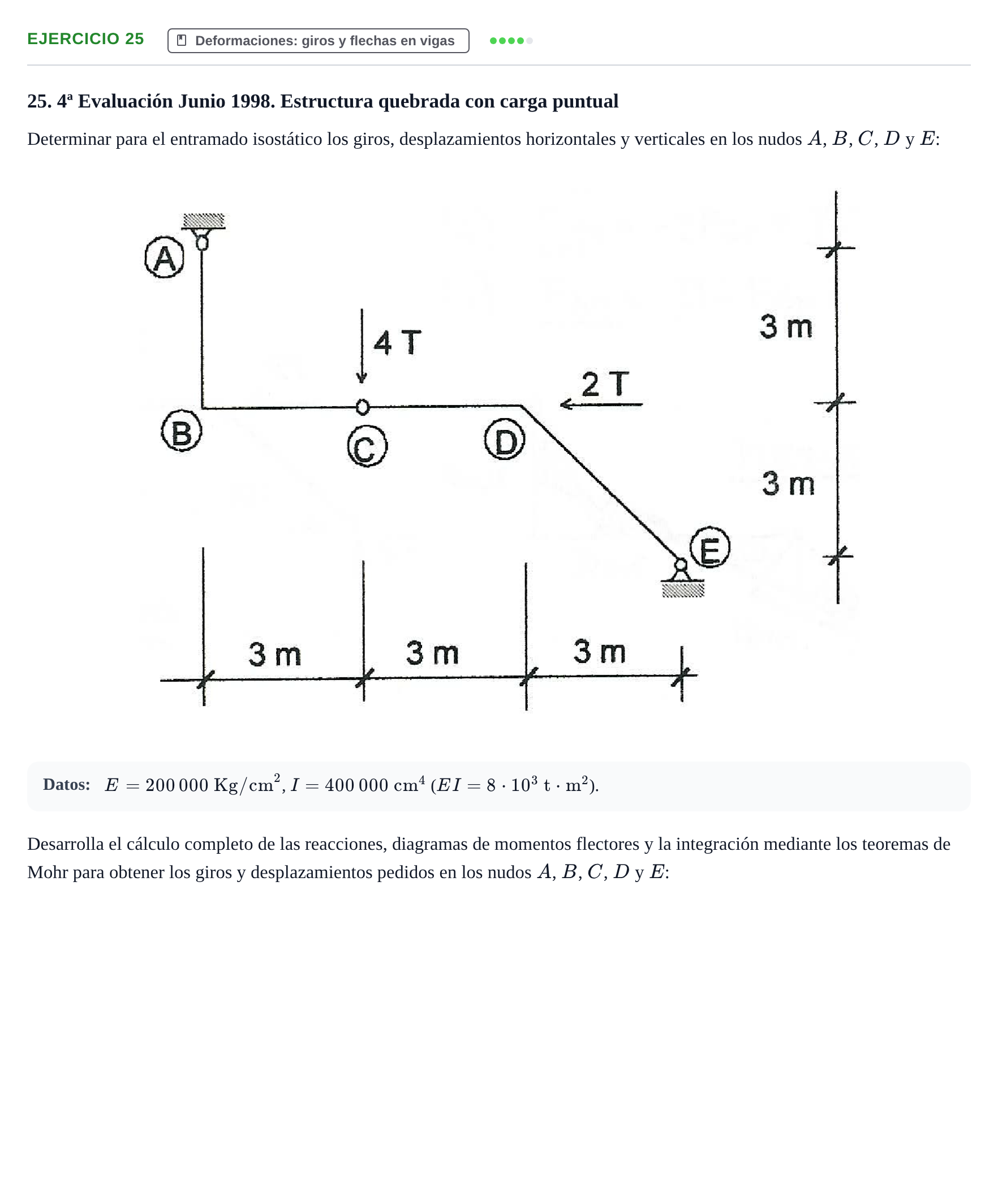 Enunciado: Problema 25 · Estructuras I UPC 2008