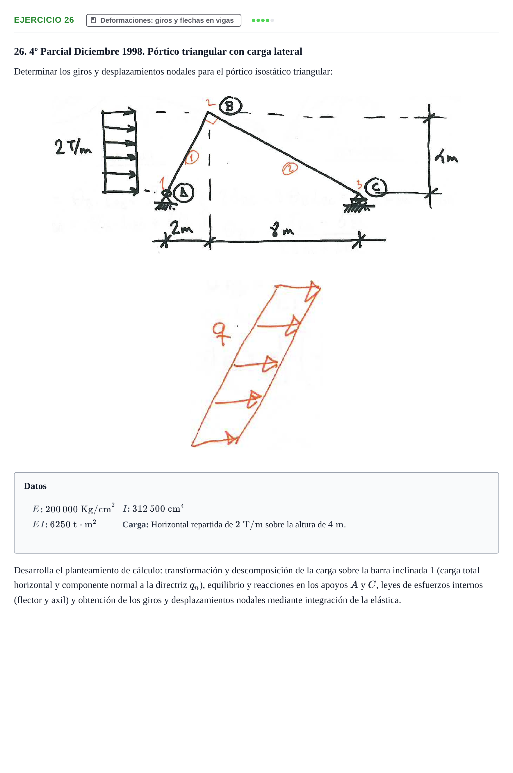 Enunciado: Problema 26 · Estructuras I UPC 2008