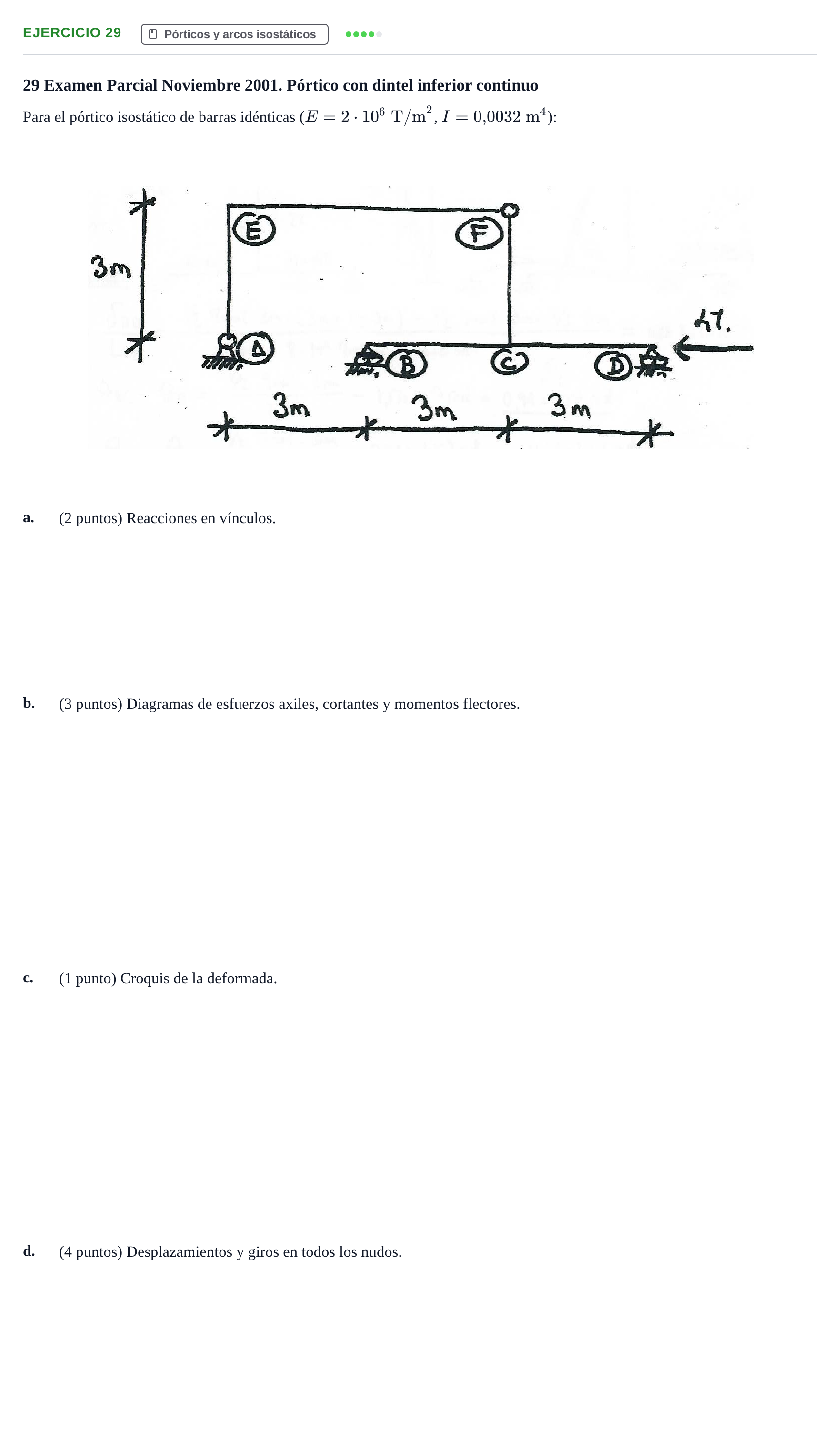 Enunciado: Problema 29 · Estructuras I UPC 2008