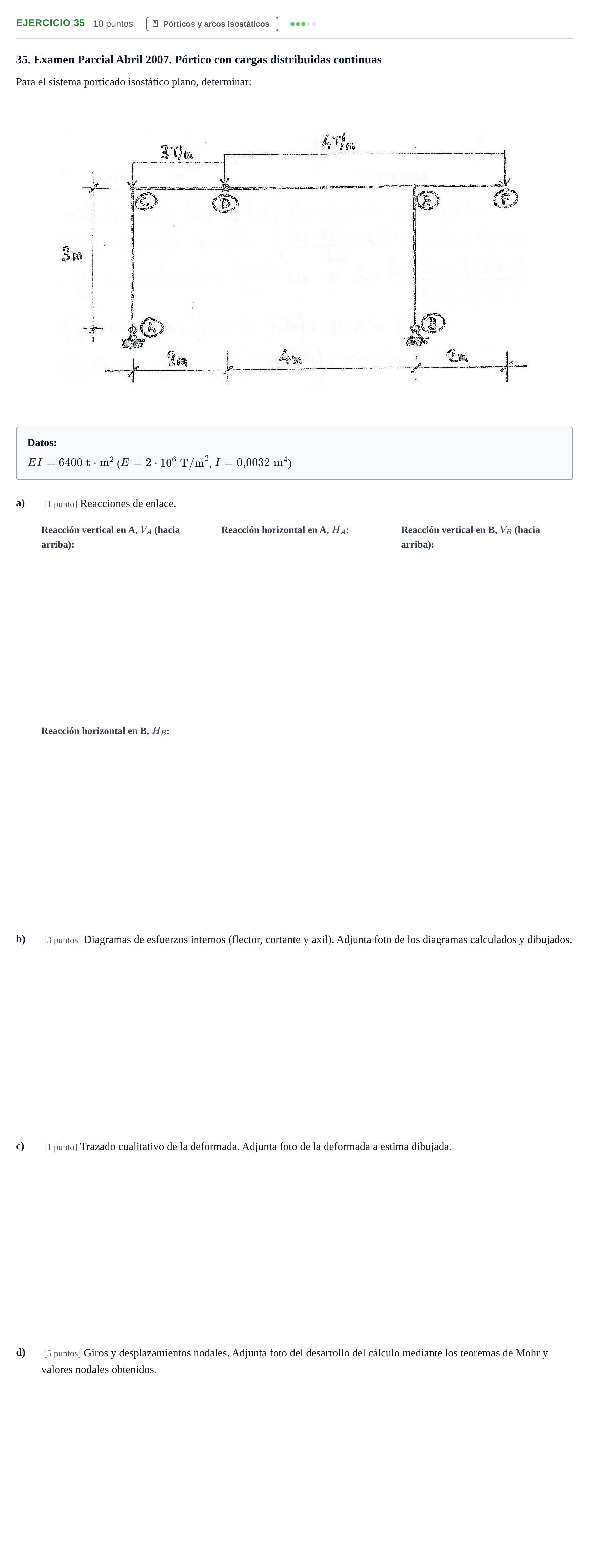 Enunciado: Problema 35 · Estructuras I UPC 2008