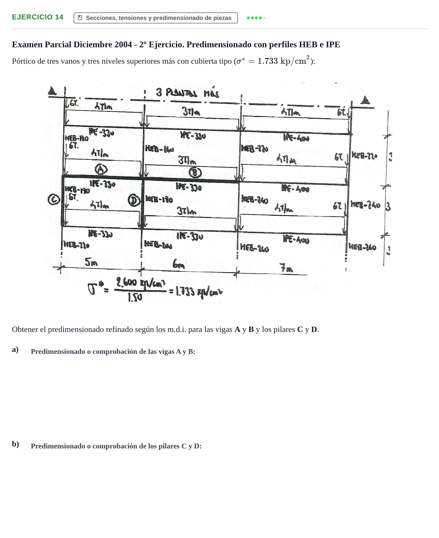 Enunciado: Problema 14 · Estructuras I UPC 2000