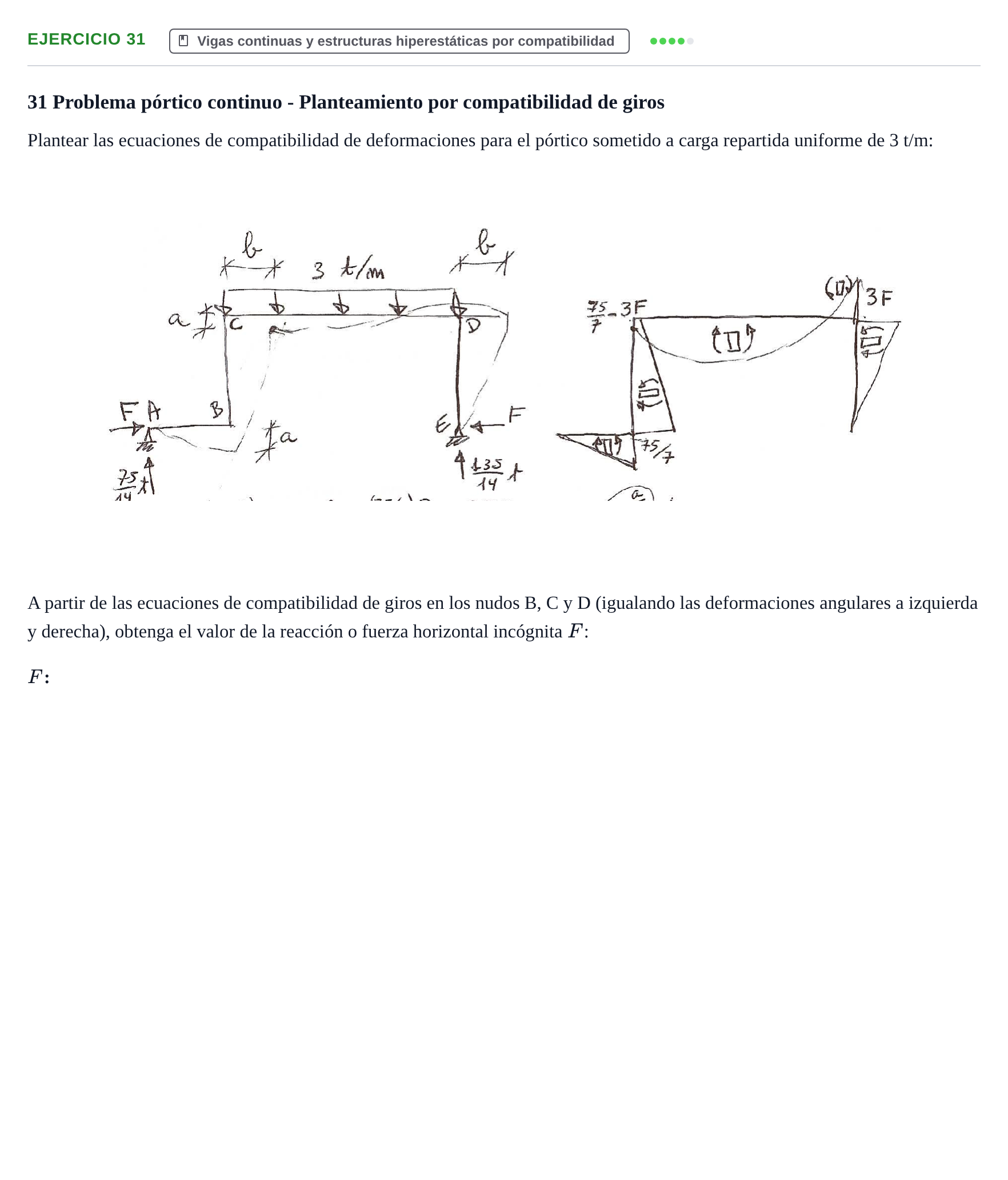 Enunciado: Problema 31 · Estructuras I UPC 2000